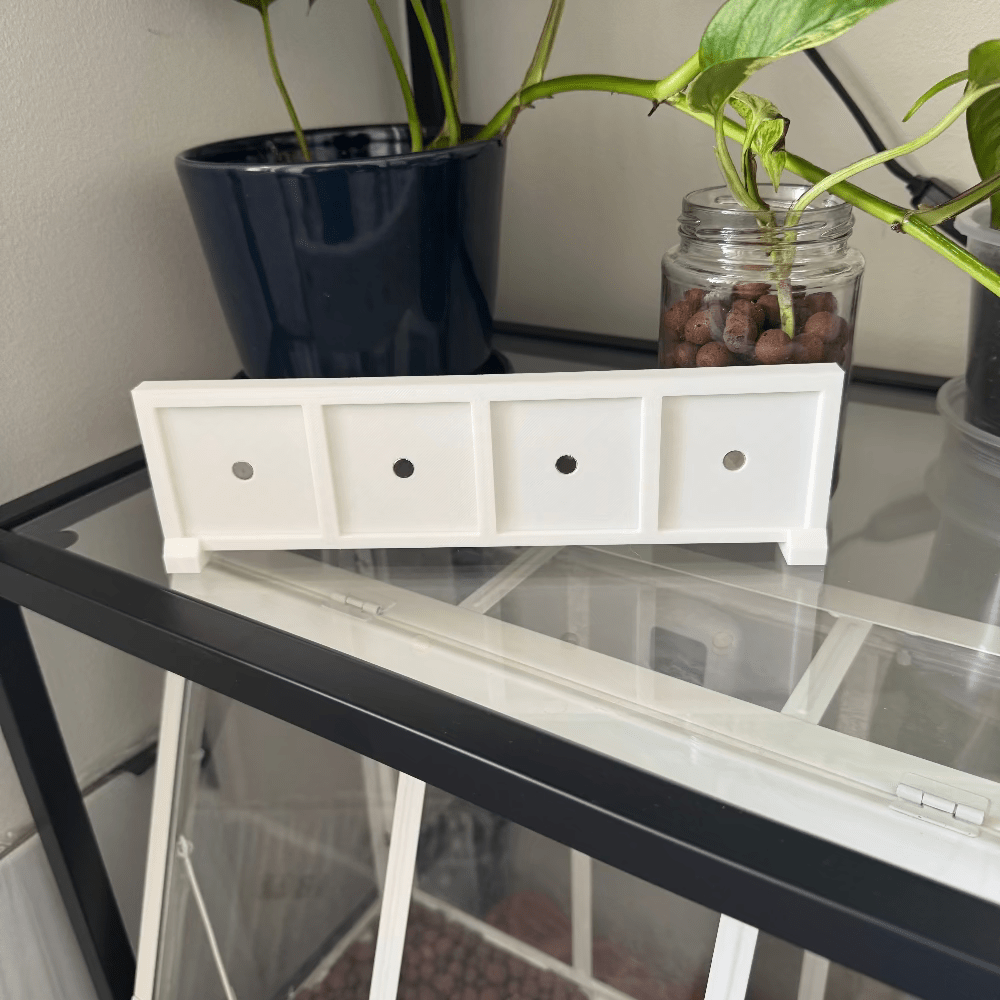 Marco Magnético para 4 Imanes de 5x5 cm (Formato Horizontal)