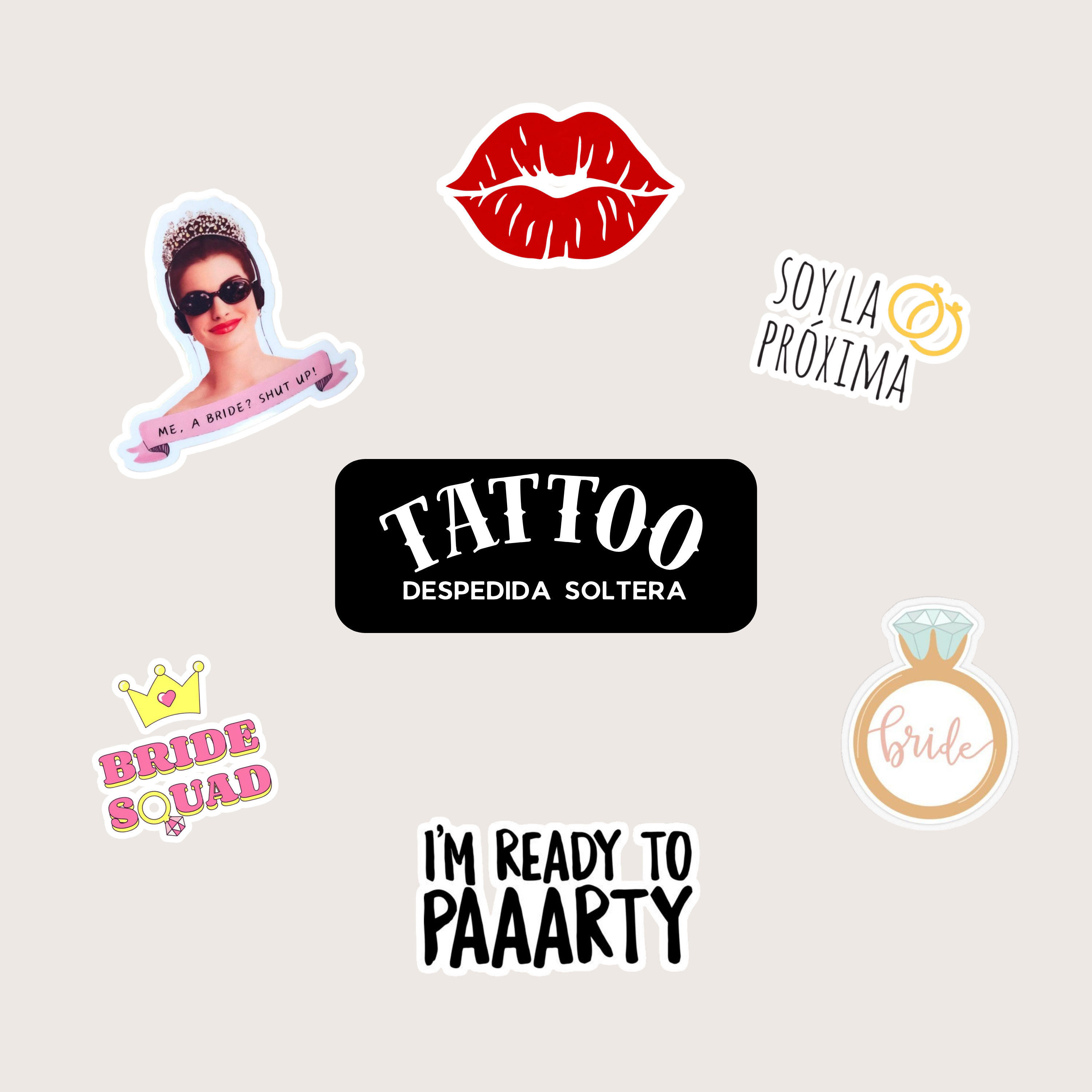 Tatuajes Temporales personalizados