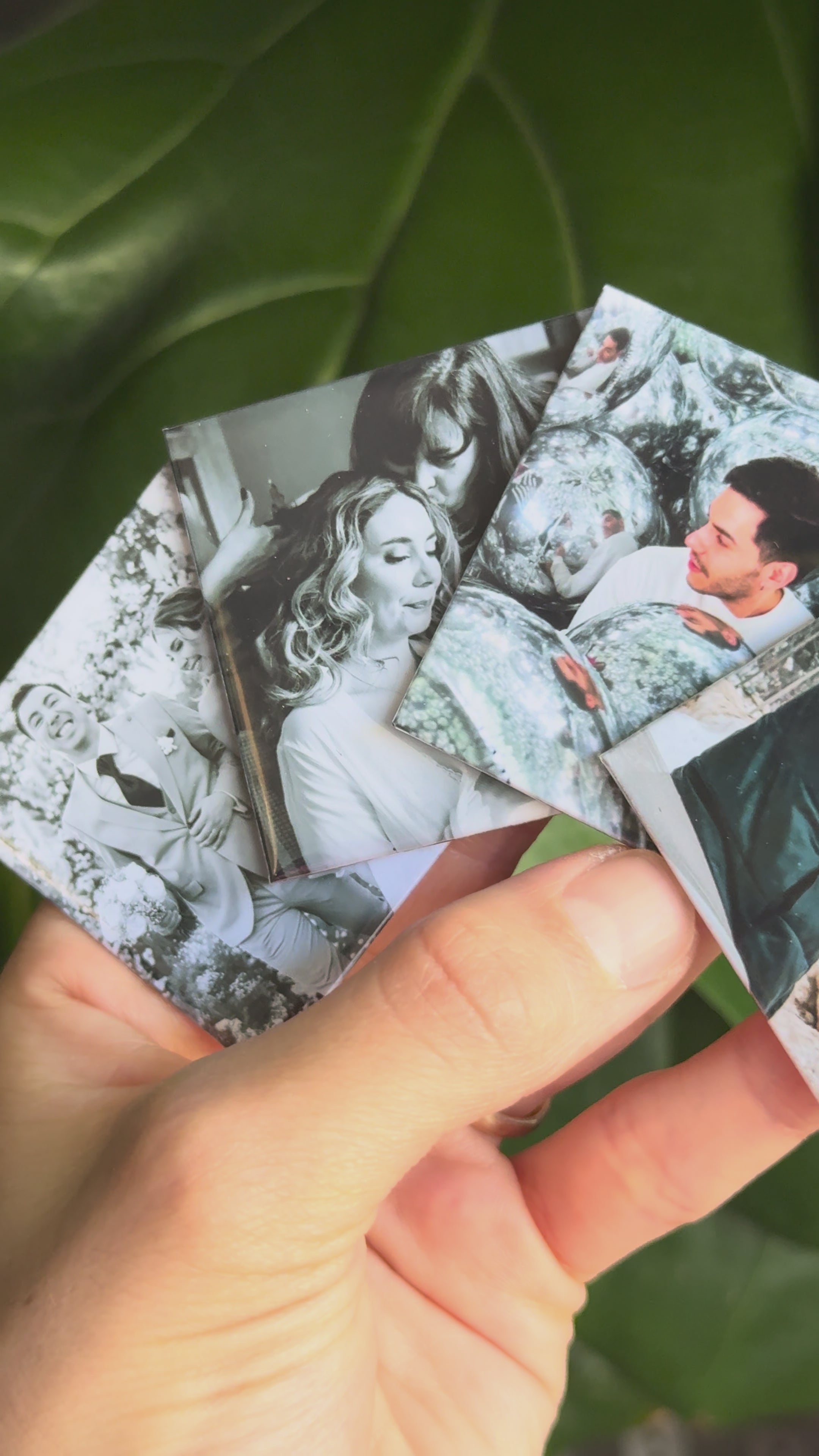 4 Imanes Personalizados 5x5 cm - Momentos Especiales