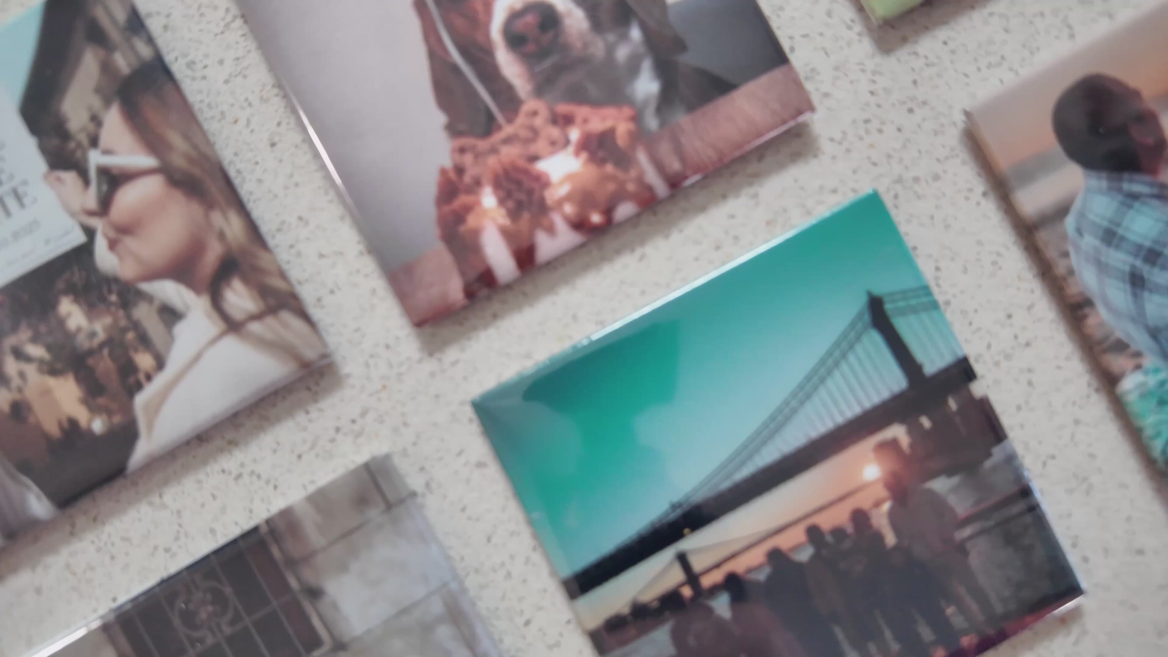 4 Imanes Personalizados 5x5 cm - Momentos Especiales